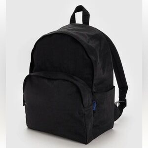 BAGGU Large Nylon Backpack BLACK